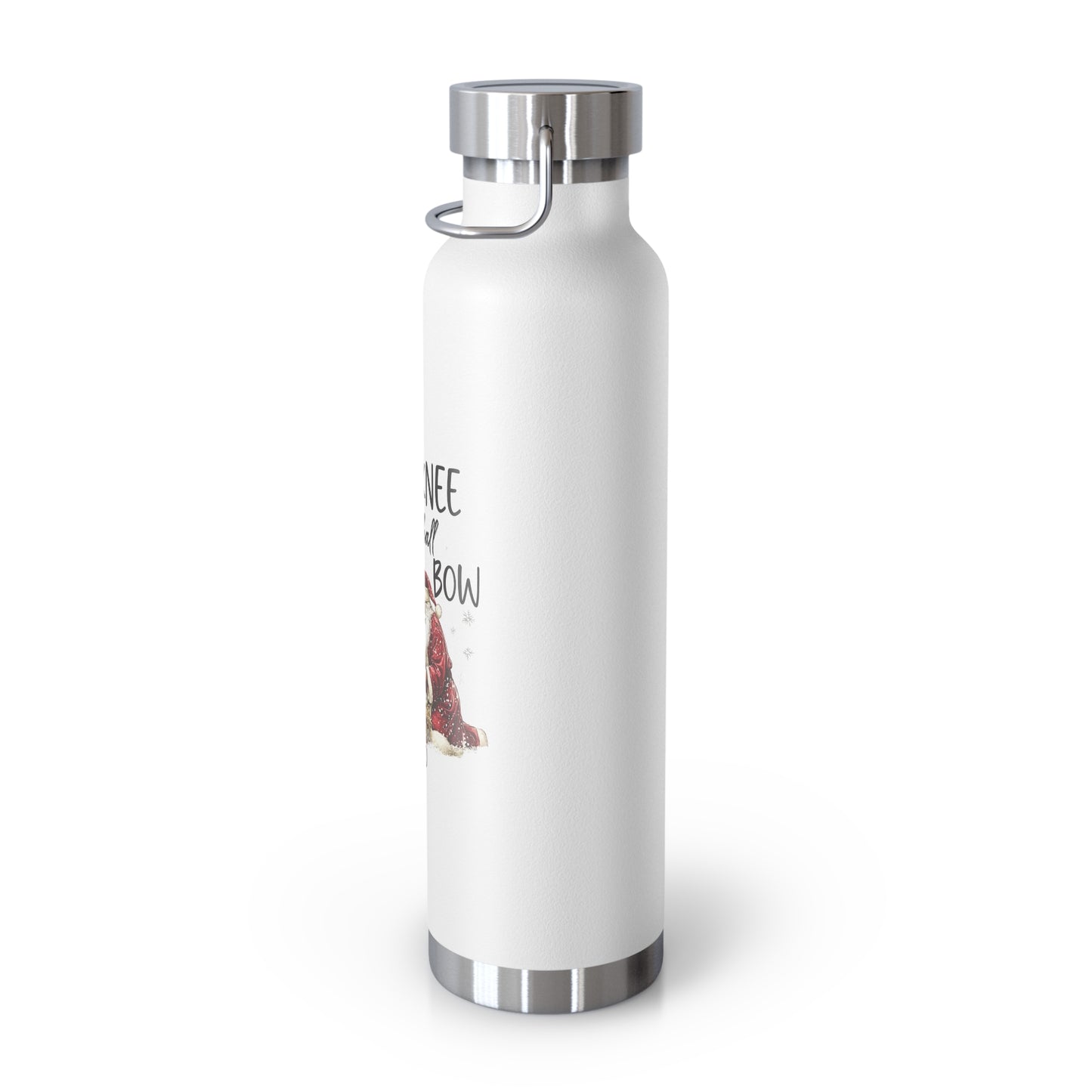 EVERY KNEE SHALL BOW: 22oz Copper Vacuum Insulated Patriotic Water Bottle - FREE SHIPPING
