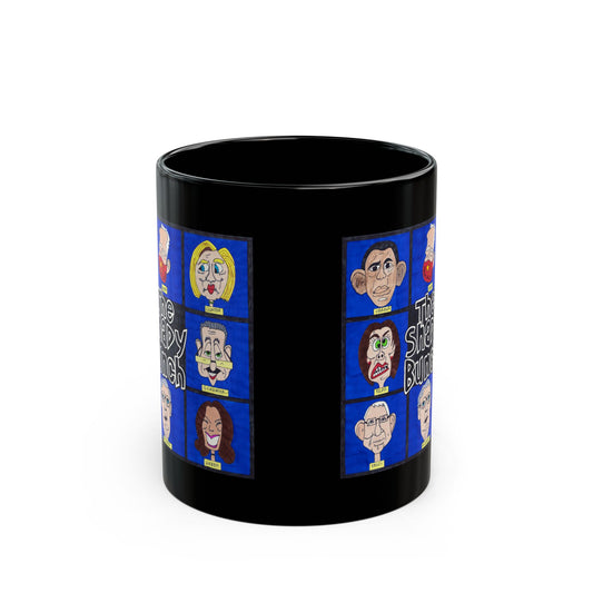 THE SHADY BUNCH - Patriotic Ceramic Coffee Mug (11oz, 15oz) - FREE SHIPPING