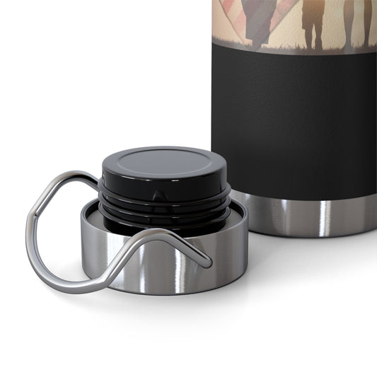 ..ONE NATION UNDER GOD: 22oz Copper Vacuum Insulated Patriotic Water Bottle - FREE SHIPPING