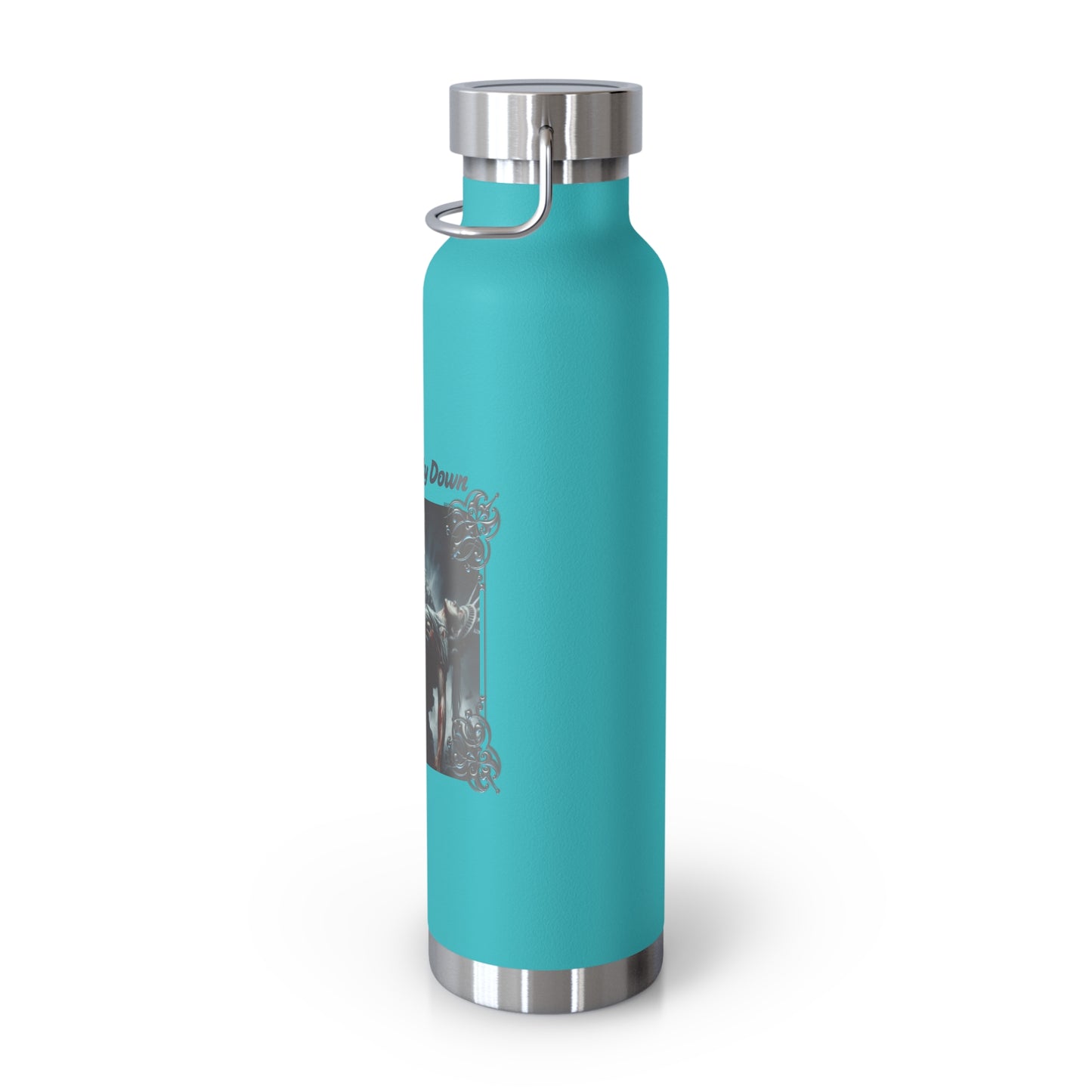 ..LADY LIBERTY DOWN: 22oz Copper Vacuum Insulated Patriotic Military Water Bottle - FREE SHIPPING