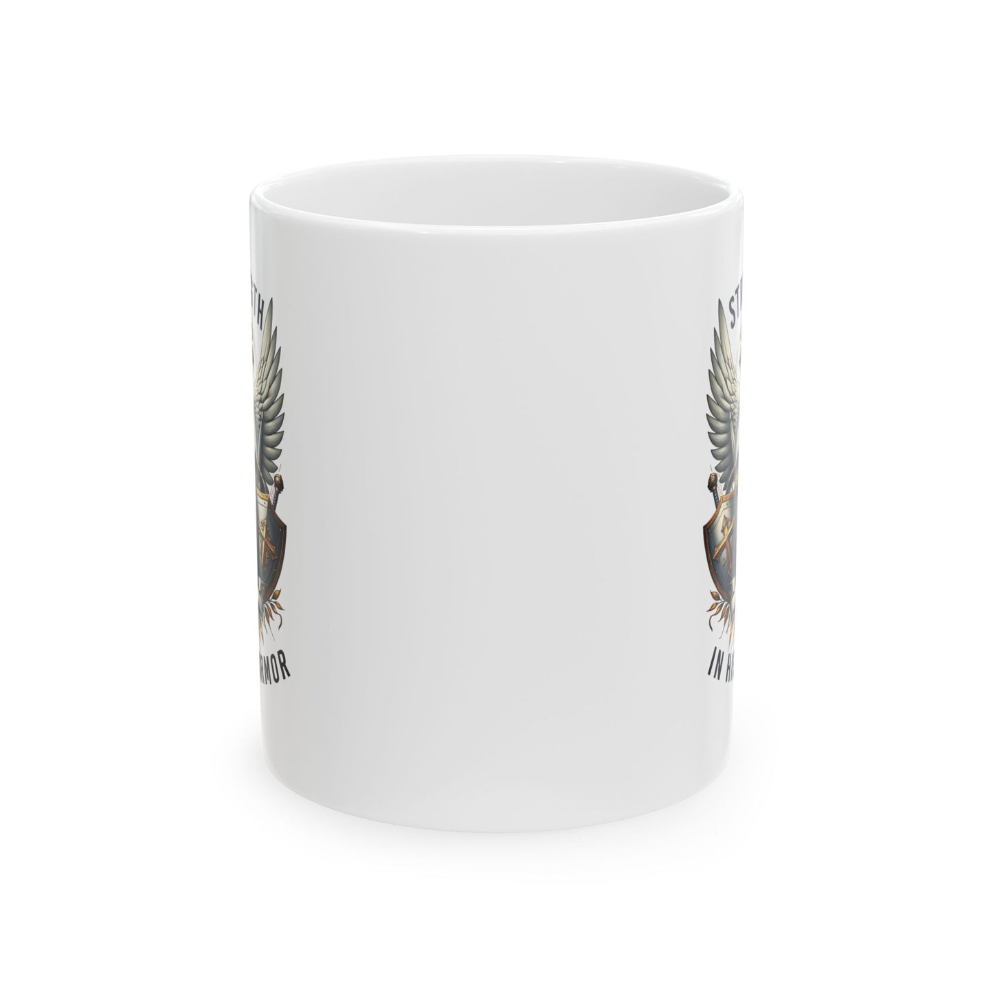 ARMOR OF GOD Christian Ceramic Coffee Mug (11oz, 15oz)
