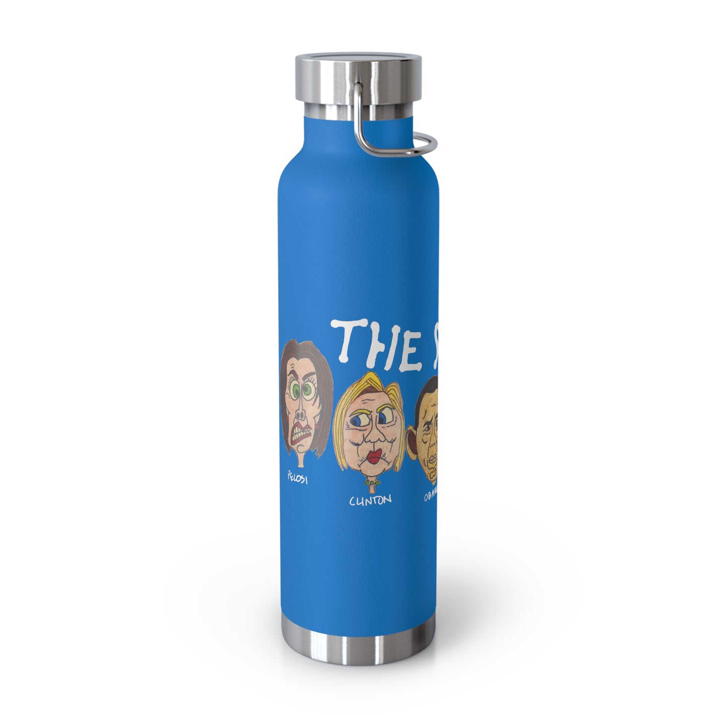 ..THE SWAMP: 22oz Copper Vacuum Insulated Patriotic Water Bottle - FREE SHIPPING