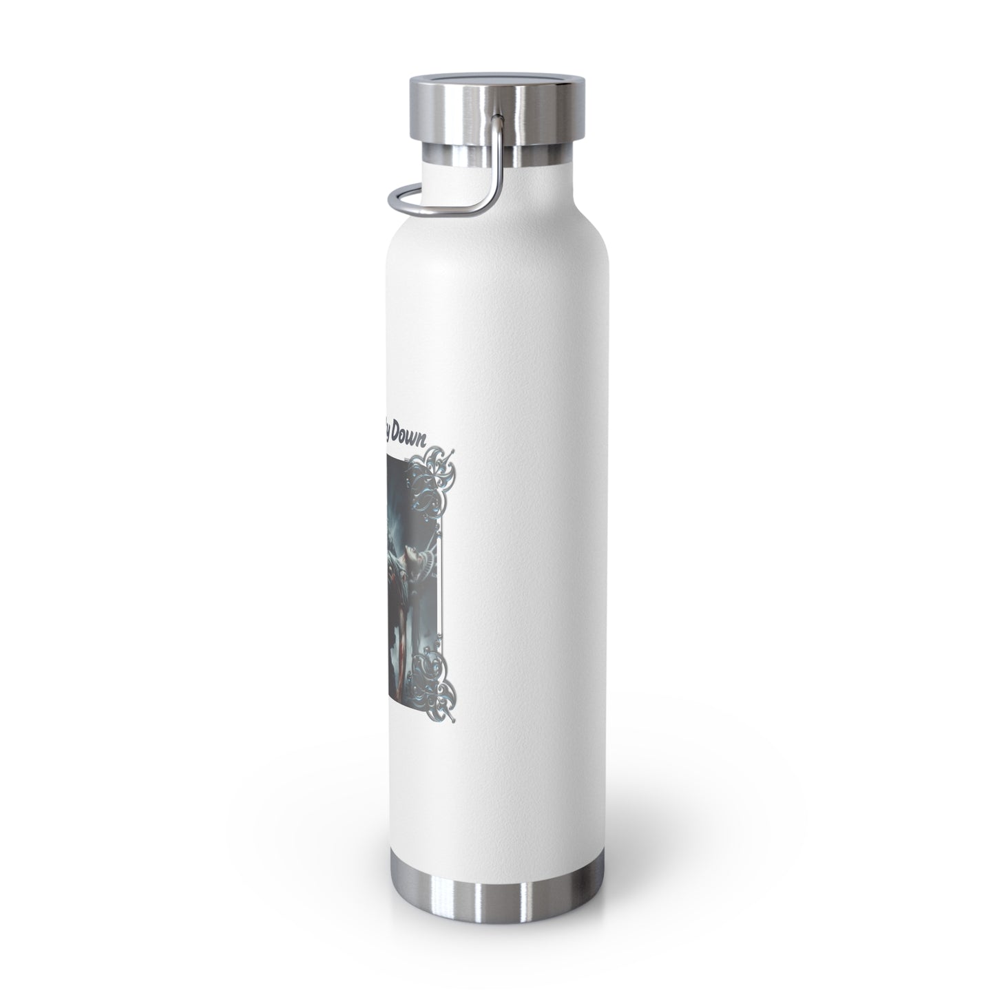 ..LADY LIBERTY DOWN: 22oz Copper Vacuum Insulated Patriotic Military Water Bottle - FREE SHIPPING