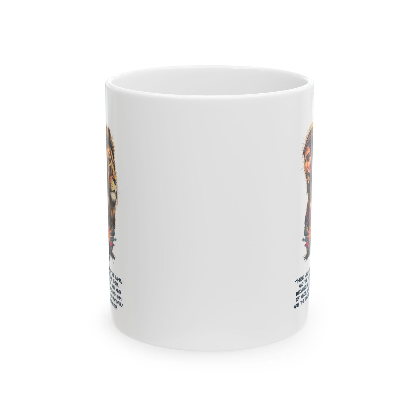 THE LION OF JUDAH Christian Ceramic Coffee Mug (11oz, 15oz)