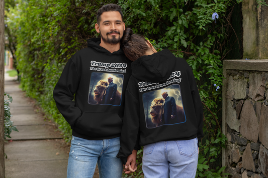 THE GREAT AWAKENING Heavy Weight Patriotic Hoodie (S-5XL): Men's & Women's Gildan 18500 - FREE SHIPPING