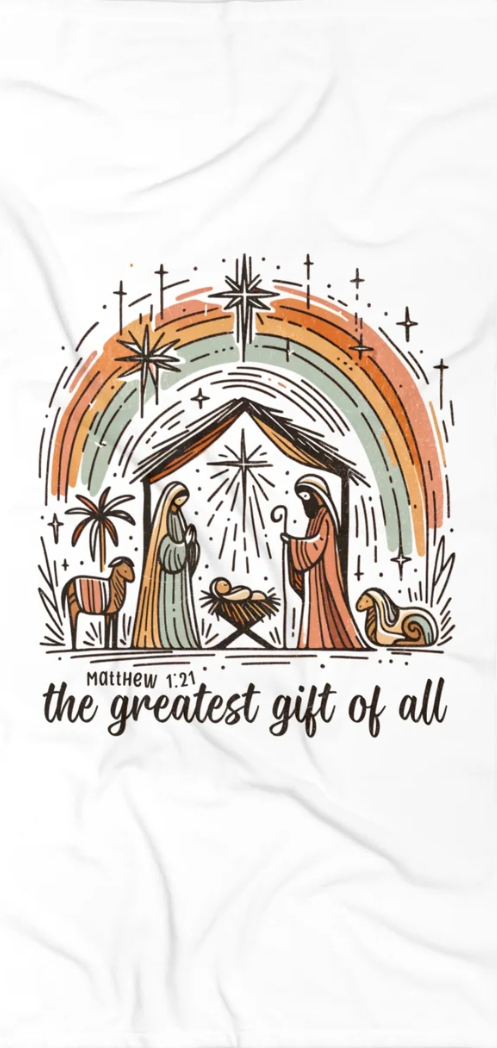 The GREATEST GIFT OF ALL: X-tra Large Beach Towel (36"x72") - FREE SHIPPING