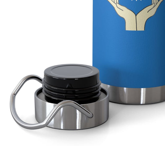 ..PRAYER CANNOT BE CENSORED: 22oz Copper Vacuum Insulated Patriotic Christian Water Bottle - FREE SHIPPING