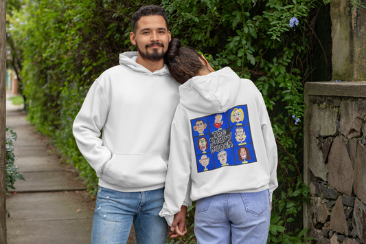 THE SHADY BUNCH Heavy Weight Patriotic Hoodie (S-5XL): Men's & Women's Gildan 18500 - FREE SHIPPING
