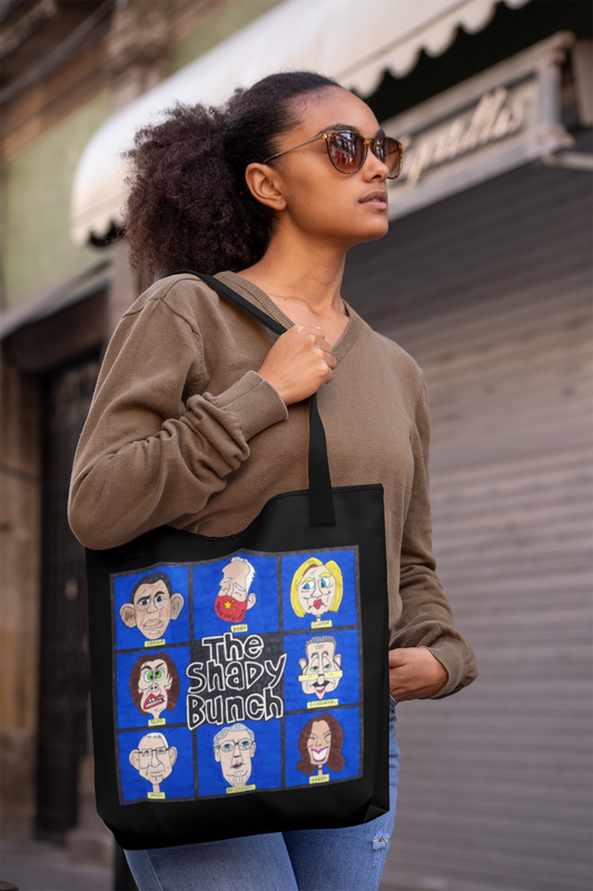 THE SHADY BUNCH Patriotic 100% Polyester Tote Bag (3 sizes) - FREE SHIPPING