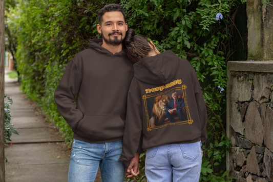 TRUMP 2024 Heavy Weight Patriotic Hoodie (S-5XL): Men's & Women's Gildan 18500 - FREE SHIPPING