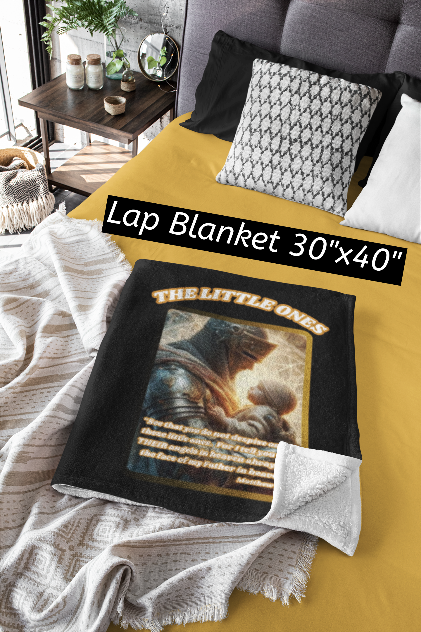 THE LITTLE ONES Light Weight Velveteen Plush Blanket (3 sizes available) - FREE SHIPPING