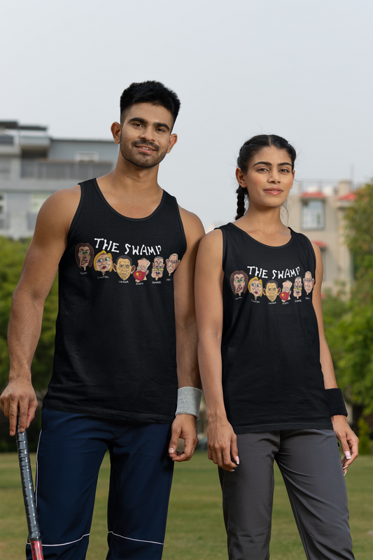 THE SWAMP Medium Weight Patriotic Military Tank Top (S-2XL): Men's & Women's 5200 - FREE SHIPPING