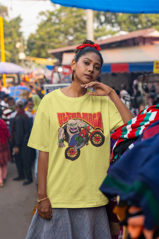 . ULTRA MAGA Plus Size Heavy Weight Patriotic T-Shirt (S-5XL): Women's Hanes Beefy-T® - FREE SHIPPING