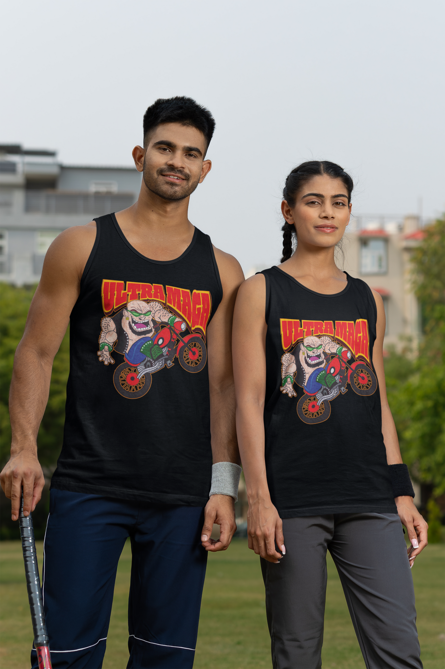 Ultra MAGA Medium Weight Patriotic Biker Tank Top (S-2XL): Men's & Women's 5200 - FREE SHIPPING