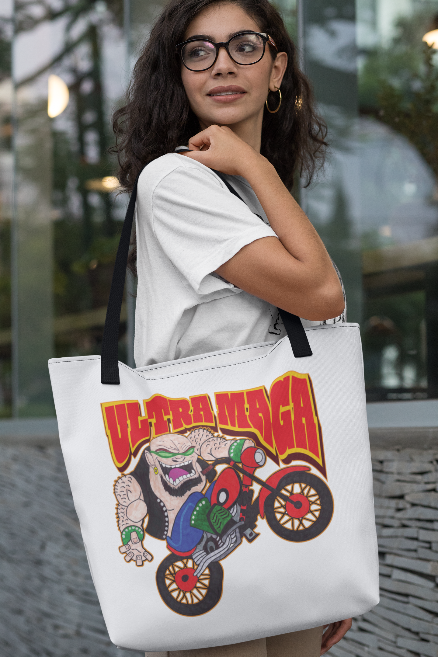 ULTRA MAGA Patriotic 100% Polyester Tote Bag (3 sizes) - FREE SHIPPING