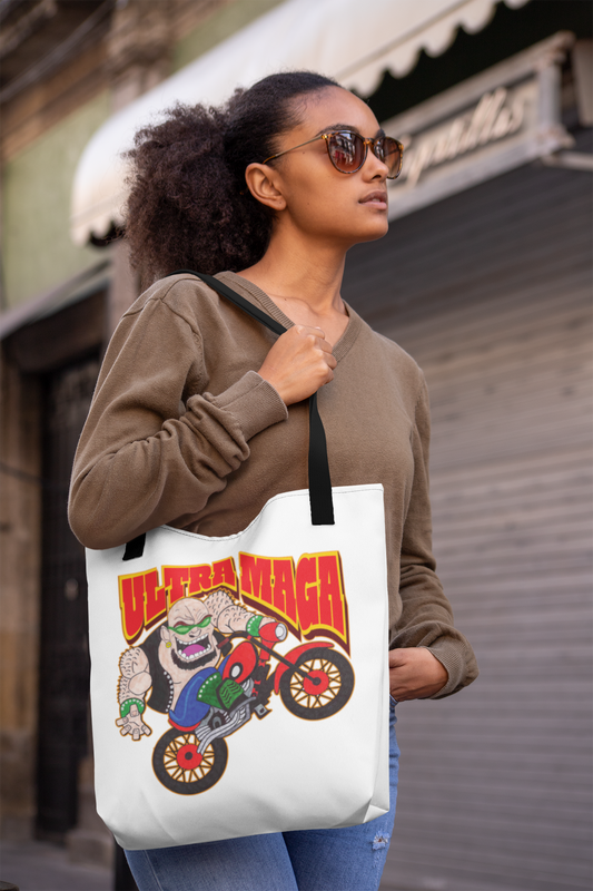 ULTRA MAGA Patriotic 100% Polyester Tote Bag (3 sizes) - FREE SHIPPING