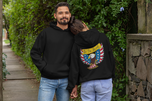 WE THE PEOPLE Heavy Weight Patriotic Hoodie (S-5XL): Men's & Women's Gildan 18500 - FREE SHIPPING