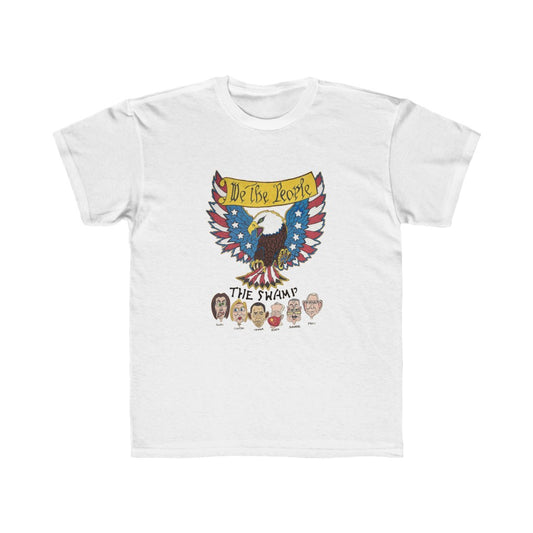 Girl's Delta 11736 Medium Weight Tee (XS-XL): We The People vs The Swamp