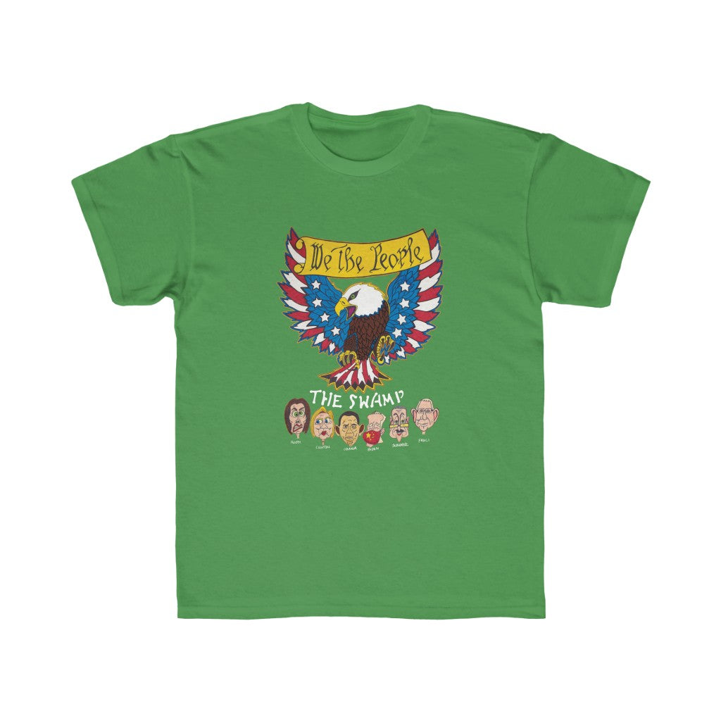 Girl's Delta 11736 Medium Weight Tee (XS-XL): We The People vs The Swamp