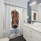 THE LION OF JUDAH:  100% Polyester Christian Shower Curtain - FREE SHIPPING