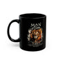 MAN OF FAITH Christian Ceramic Coffee Mug (11oz, 15oz) - FREE SHIPPING