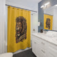 THE LION OF JUDAH:  100% Polyester Christian Shower Curtain - FREE SHIPPING