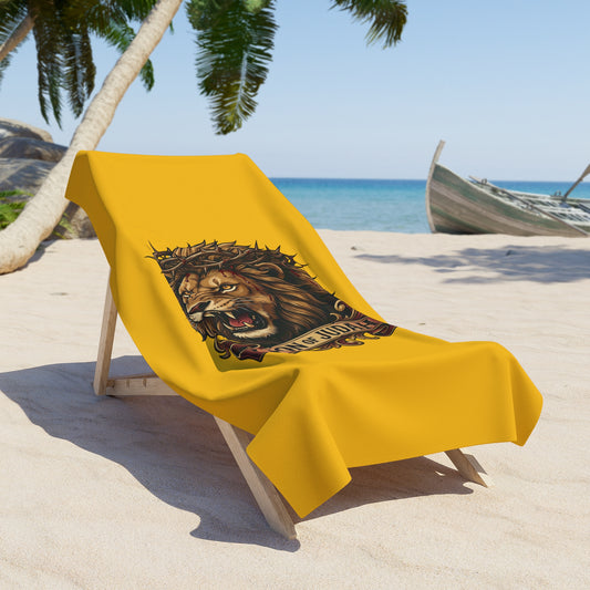THE LION OF JUDAH:  X-tra Large Beach Towel (36"x72") - FREE SHIPPING