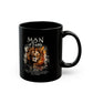 MAN OF FAITH Christian Ceramic Coffee Mug (11oz, 15oz) - FREE SHIPPING