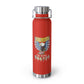 ..WE THE PEOPLE vs THE SWAMP:  22oz Copper Vacuum Insulated Patriotic Water Bottle - FREE SHIPPING