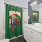 ULTRA MAGA:  100% Polyester Patriotic Biker Shower Curtain - FREE SHIPPING
