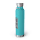 ..LADY LIBERTY DOWN:  22oz Copper Vacuum Insulated Patriotic Military Water Bottle - FREE SHIPPING