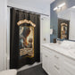 THE LITTLE ONES: 100% Polyester Christian Shower Curtain - FREE SHIPPING