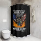 ARMOR OF GOD:  100% Polyester Patriotic Christian Shower Curtain - FREE SHIPPING