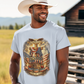250yrs OF FAITH Patriotic Christian T-Shirt (S-5XL):  Men's Medium Weight Gildan 5000 - FREE SHIPPING