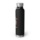 LIGHT OF THE WORLD:  22oz Copper Vacuum Insulated Patriotic Water Bottle - FREE SHIPPING