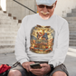 . 250yrs OF FAITH Heavy Weight Patriotic Christian Long Sleeve T-Shirt (S-2XL):  Men's Gildan 2400 - FREE SHIPPING