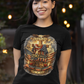 250yrs OF FAITH Fitted Patriotic Christian T-Shirt (S-2XL):  Women's Bella+Canvas 6004 - FREE SHIPPING