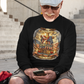 . 250yrs OF FAITH Heavy Weight Patriotic Christian Long Sleeve T-Shirt (S-2XL):  Men's Gildan 2400 - FREE SHIPPING