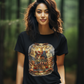 250yrs OF FAITH Semi-Fitted Patriotic Christian T-Shirt (S-3XL):  Women's Gildan 5000L - FREE SHIPPING