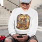 . 250yrs OF FAITH Heavy Weight Patriotic Christian Long Sleeve T-Shirt (S-2XL):  Men's Gildan 2400 - FREE SHIPPING