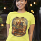 250yrs OF FAITH Fitted Patriotic Christian T-Shirt (S-2XL):  Women's Bella+Canvas 6004 - FREE SHIPPING