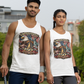 250th USA Anniversary Medium Weight Patriotic Tank Top (S-2XL):  Men's & Women's 5200 - FREE SHIPPING