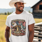250th USA Anniversary Patriotic T-Shirt (S-5XL):  Men's Medium Weight Gildan 5000 - FREE SHIPPING