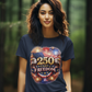 250yrs OF FREEDOM Semi-Fitted Patriotic Christian T-Shirt (S-3XL):  Women's Gildan 5000L - FREE SHIPPING