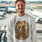250yrs OF FAITH Heavy Weight Christian Sweatshirt (S-5XL):  Men's Gildan 18000