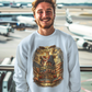 250yrs OF FAITH Heavy Weight Christian Sweatshirt (S-5XL):  Men's Gildan 18000