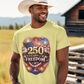250yrs OF FREEDOM Patriotic T-Shirt (S-5XL):  Men's Medium Weight Gildan 5000 - FREE SHIPPING