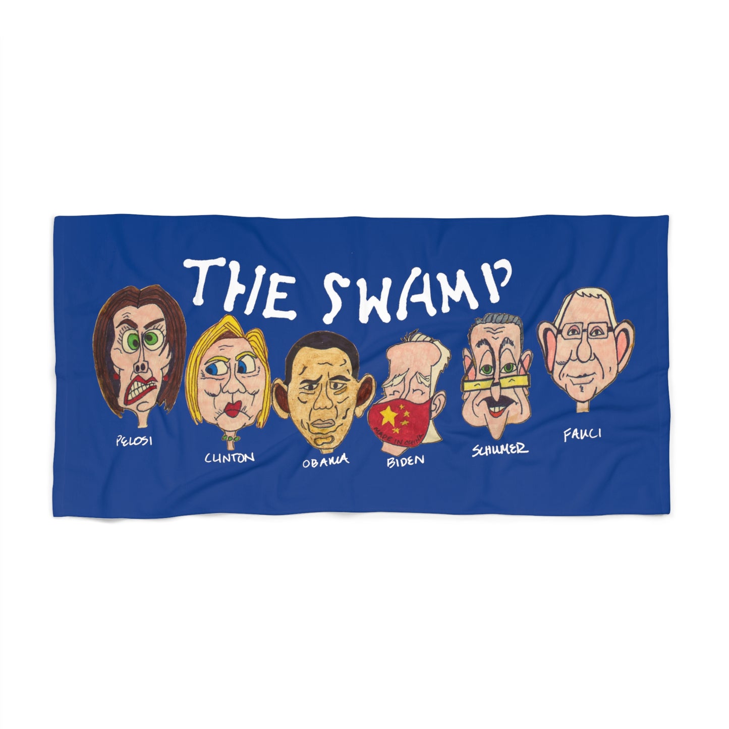 THE SWAMP:  X-tra Large Beach Towel (36"x72") - FREE SHIPPING