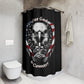 FOR GOD & COUNTRY:  100% Polyester Patriotic Christian Shower Curtain - FREE SHIPPING