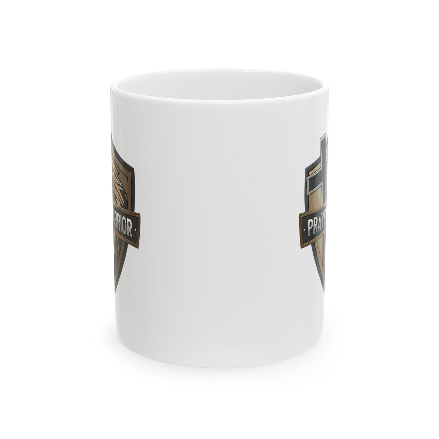 PRAYER WARRIOR Christian Ceramic Coffee Mug (11oz, 15oz)